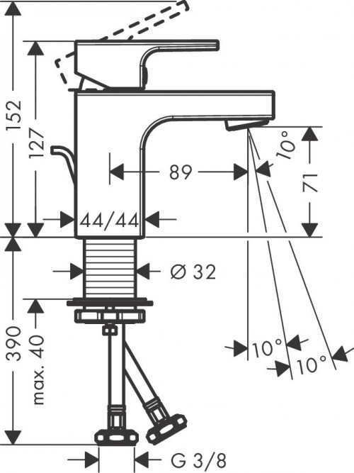 Hansgrohe Vernis Shape 71593000