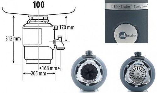 In-Sink-Erator Evolution 100