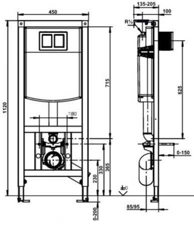 Sanit Ineo Plus 90.733.00..S004 WC