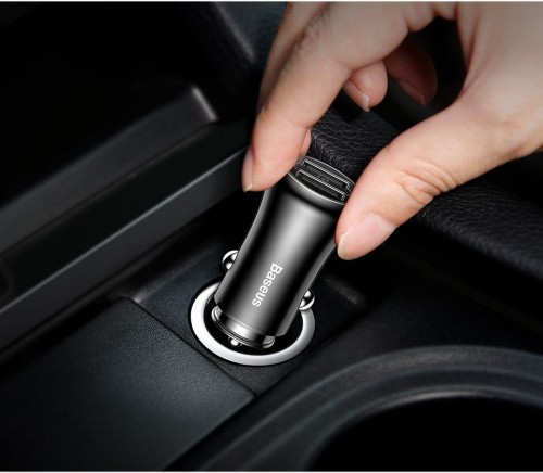 BASEUS Gentleman Dual USB 4.8A Car Charger