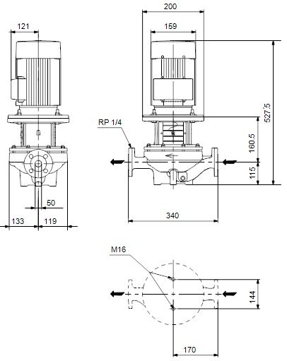 Grundfos TP 50-90/4