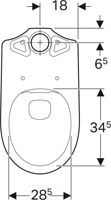 Geberit Selnova 500.283.01.1