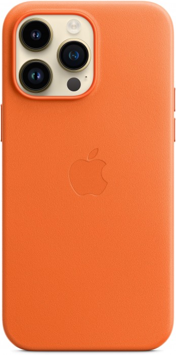 Apple Leather Case with MagSafe for iPhone 14 Pro Max