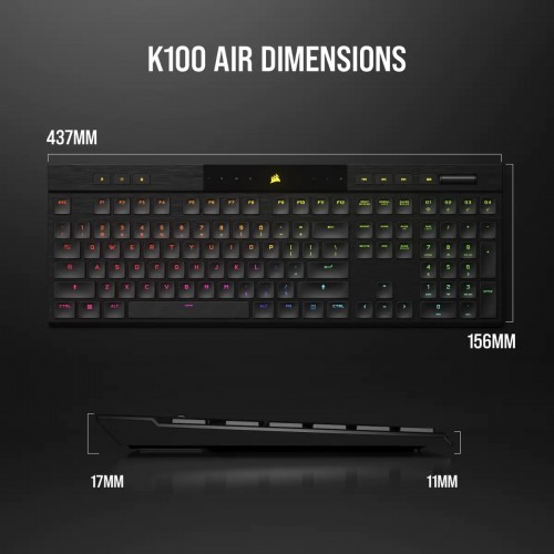 Corsair K100 Air Wireless RGB