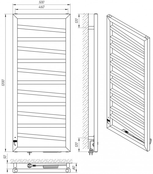 LARIS Zebra Mirazh E R 500x1200 71207715