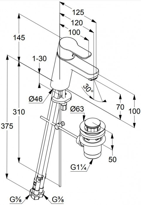 Kludi Pure&Easy 372760565