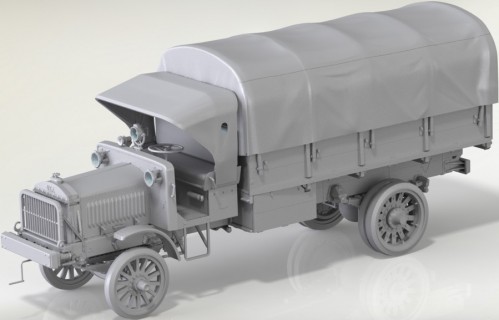 ICM Standard B Liberty with WWI US Drivers (1:35)