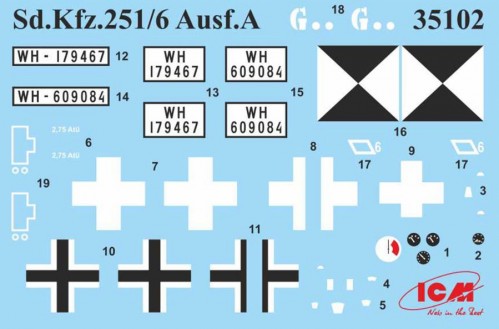 ICM Sd.Kfz.251/6 Ausf.A (1:35)