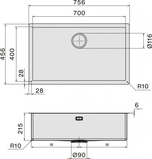 Falmec Iseo 70 SIS7000F.00#CWF