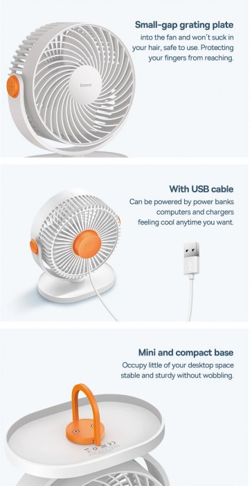 BASEUS Serenity Desktop Fan
