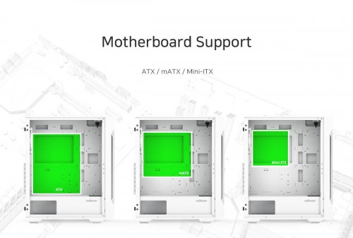 Zalman i3 Neo TG White