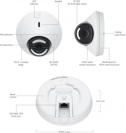 Ubiquiti UniFi Protect G5 Dome