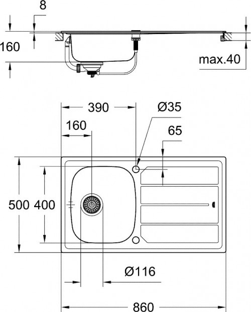 Grohe Bau 31562SD0