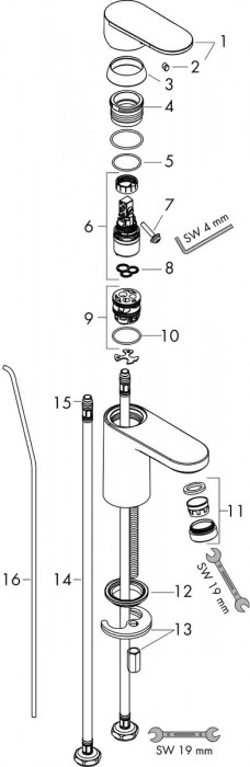 Hansgrohe Vernis Blend 20230001