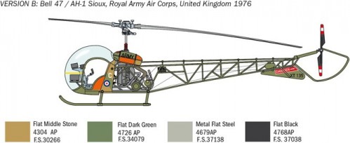 ITALERI OH-13 Sioux (1:48)