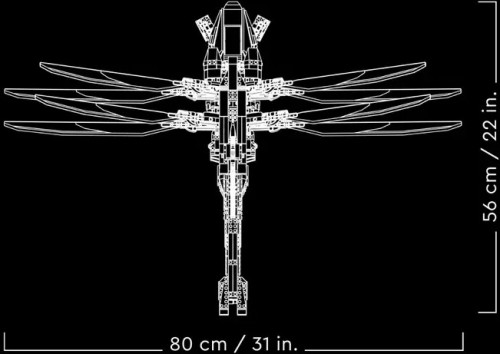 Lego Dune Atreides Royal Ornithopter 10327