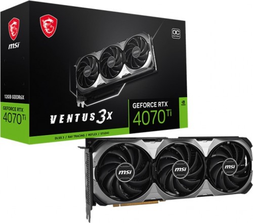 MSI GeForce RTX 4070 Ti VENTUS 3X E1 12G OC