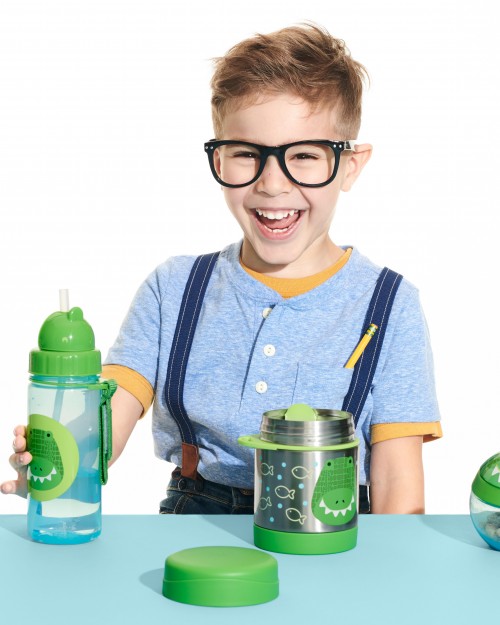 Skip Hop Zoo Straw Bottle 390