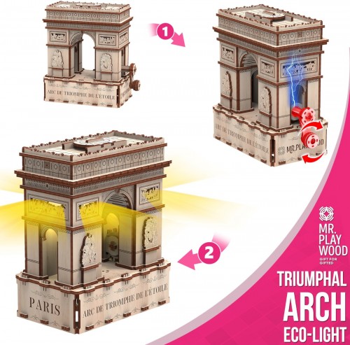 Mr. PlayWood Triumphal Arch Eco Light