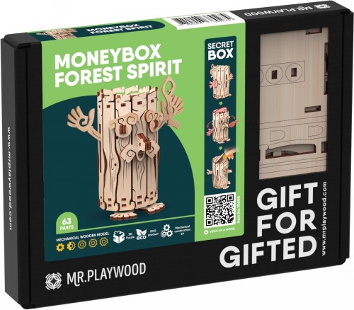 Mr. PlayWood Forest Spirit Moneybox