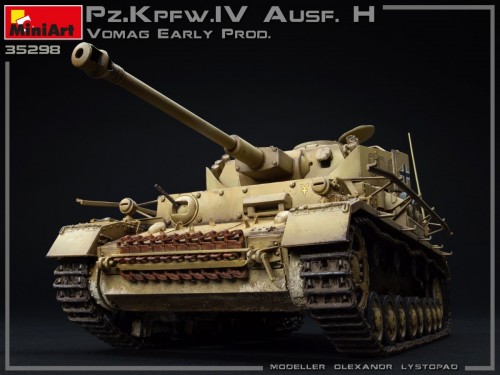 MiniArt Pz.Kpfw.IV Ausf. H Vomag Early Prod May 1943 Interio