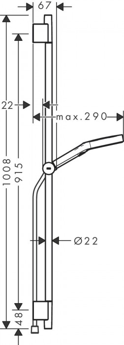 Hansgrohe Rainfinity 130 28744000