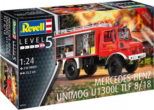 Revell Mercedes-Benz Unimog U 1300 L TLF 8-18 (1:24)