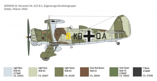 ITALERI Henschel Hs 123 (1:48)