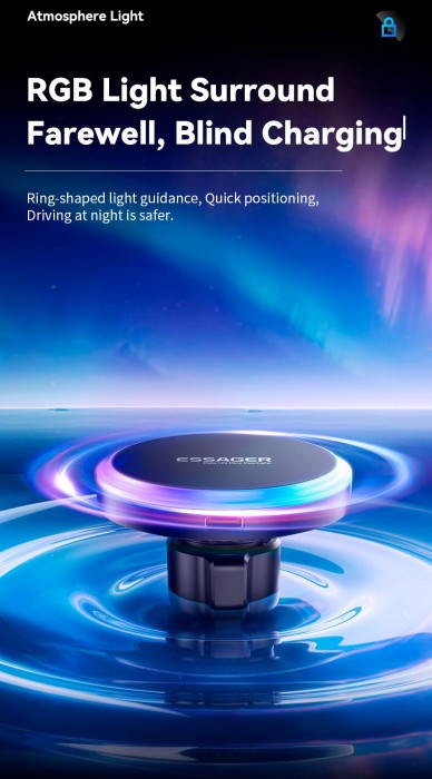 Essager Neon Magnetic Wireless Charger