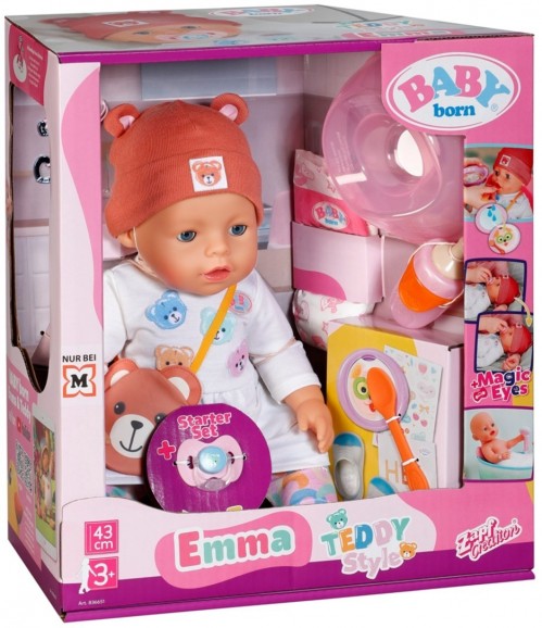 Zapf Baby Born Teddy Style Emma 836651