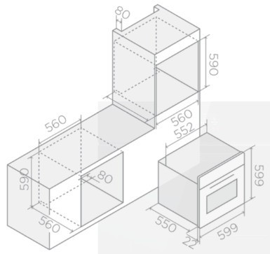 Elica VIRTUS MULTI 60 DD BL
