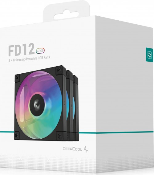 Deepcool FD12 ARGB-3 IN 1 Black