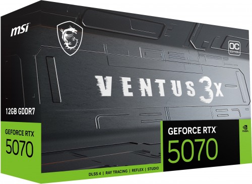 MSI GeForce RTX 5070 12G VENTUS 3X OC