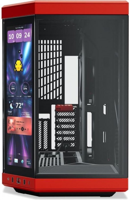 HYTE Y70 Touch Infinite Black Cherry