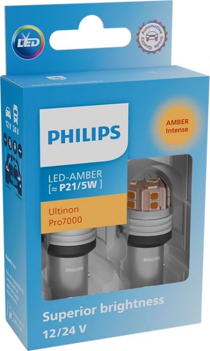 Philips Ultinon Pro7000 SI PY21/5W 2pcs