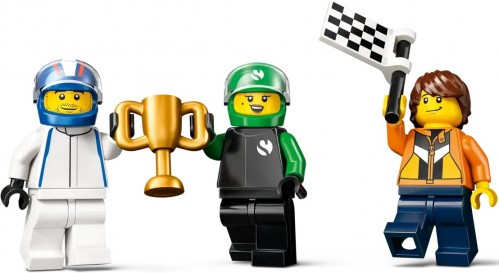 Lego F1 Grid with VCARB and Sauber Race Cars 60474