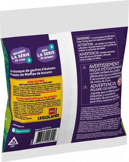 Lego Autumns Waffle Stand 30696