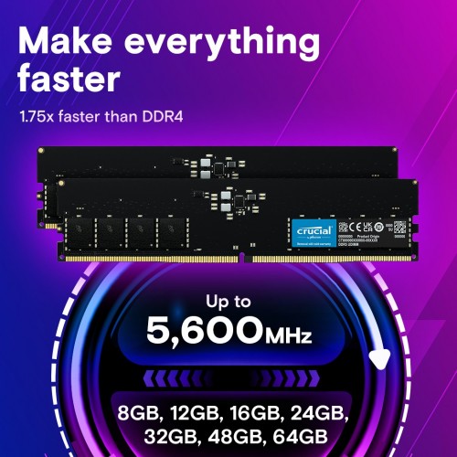 Crucial DDR5 1x64Gb