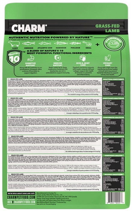 Charm Cat Grass-Fed Lamb 5.4 kg