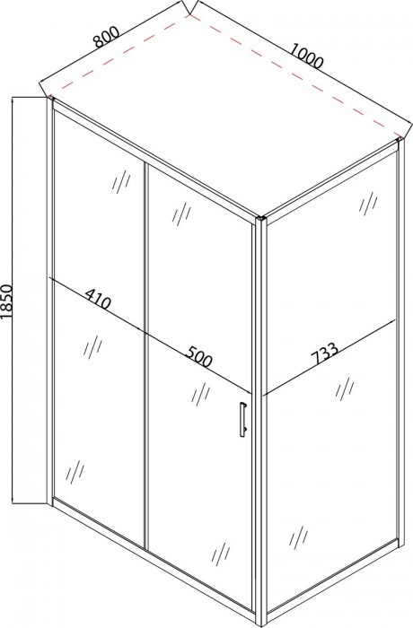 MIXXUS Hard SC01-100x80x185-TR MI6911