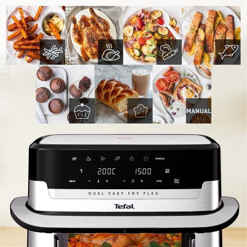 Tefal Dual Easy Fry Flex EY922DE0
