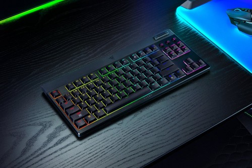 Razer BlackWidow V4 Low-Profile Tenkeyless HyperSpeed Yellow