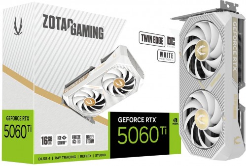 ZOTAC GeForce RTX 5060 Ti 16GB Twin Edge OC White