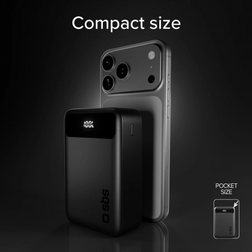 SBS Compact Power Bank 20W 20000