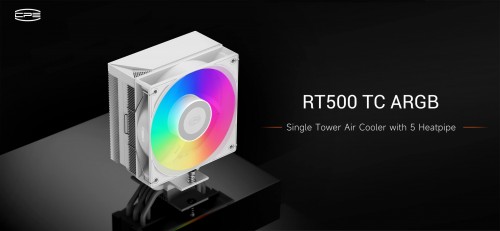 PCCooler RT500 TC ARGB White