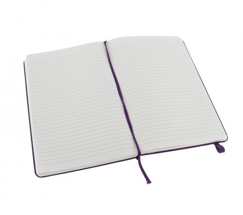 Moleskine Ruled Notebook Large Purple