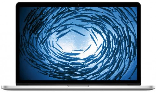 фронтальный вид Apple MacBook Pro 15" (2014) Retina Display