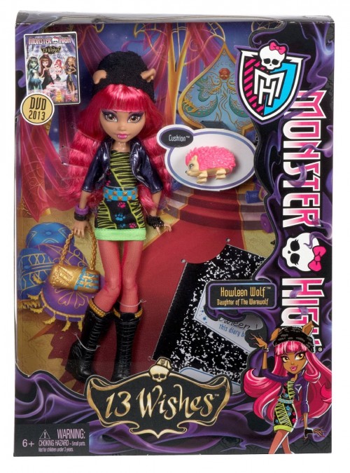 Monster High 13 wishes Howleen Wolf Y7710