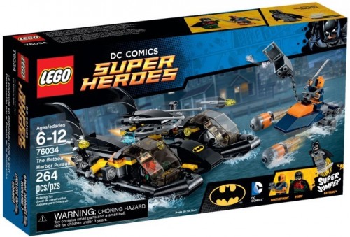 Lego The Batboat Harbor Pursuit 76034