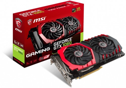 MSI GTX 1060 Gaming 3G